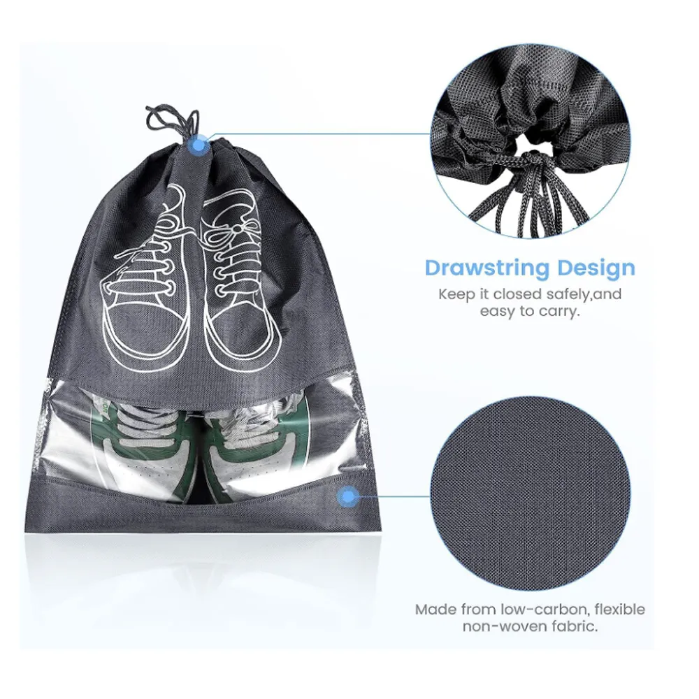 332 X 43Cm Waterproof Space-Saving Travel Shoe Bag Dp-69