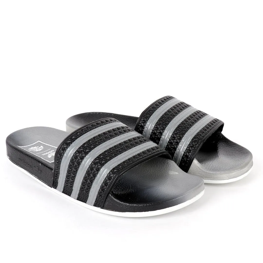 AD Arizona Men's Bloomfield Slide Black Grey Sole