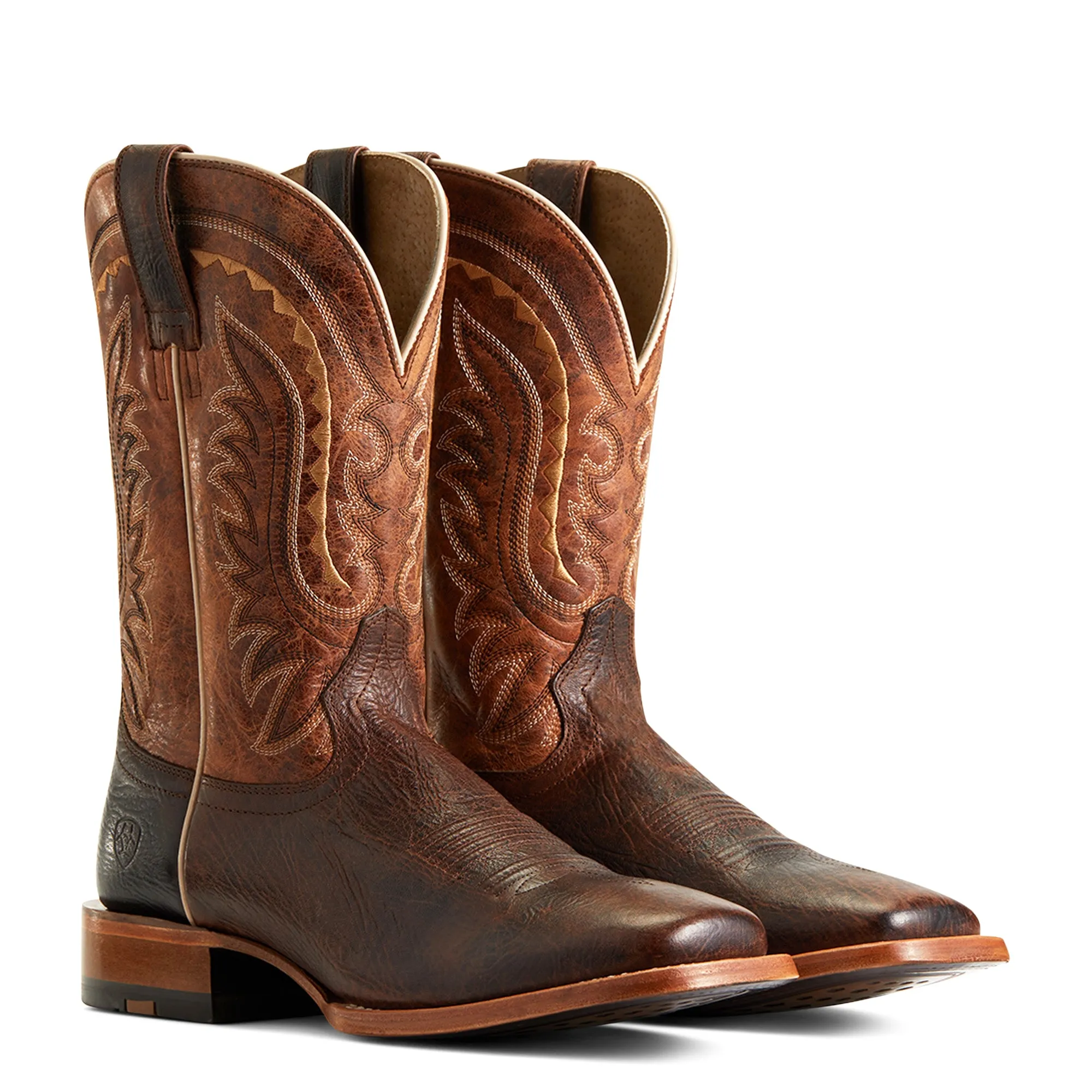 Ariat Men's Parada TEK Leather Warm Clay Western Boots10040326