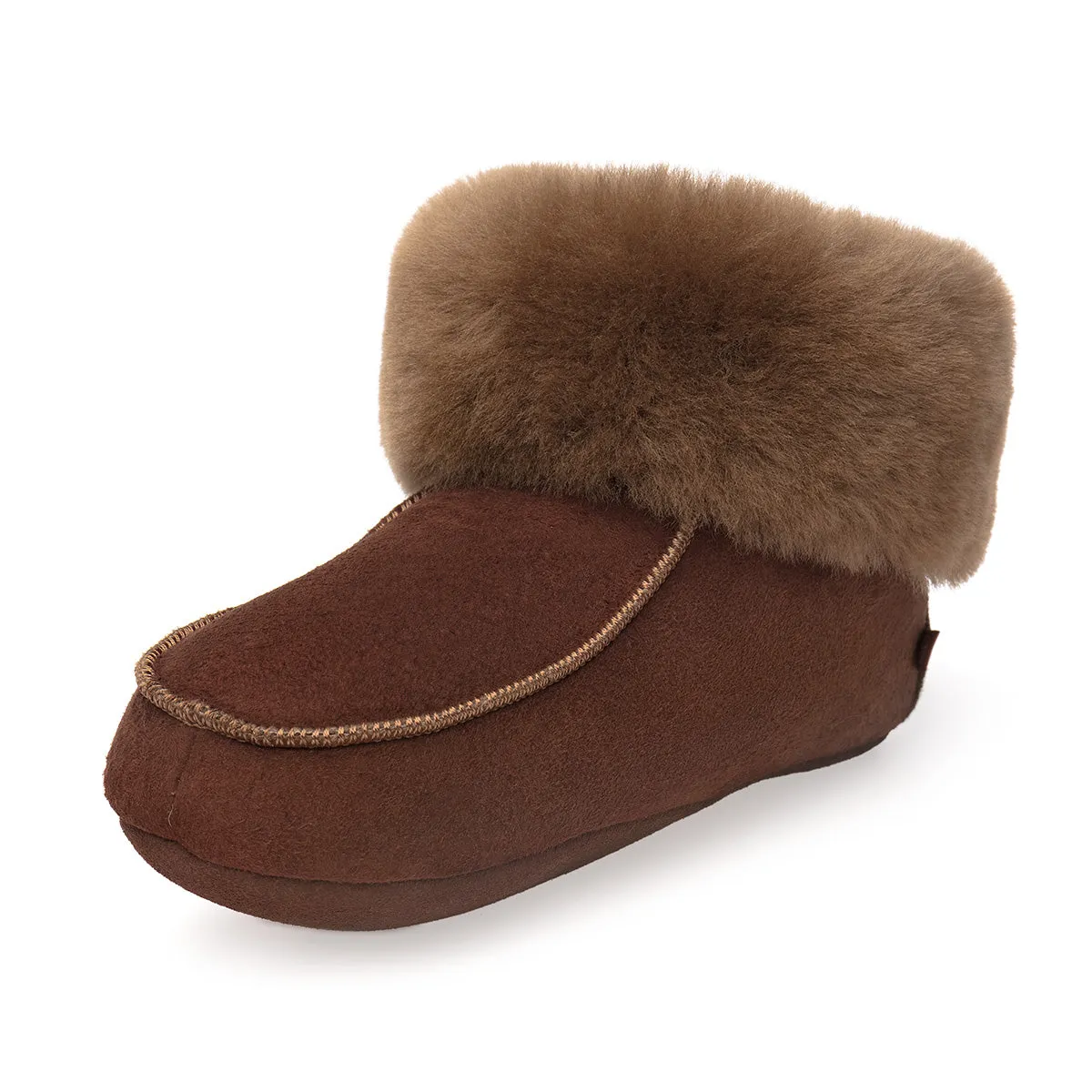 Aster Sheepskin Slippers - Espresso