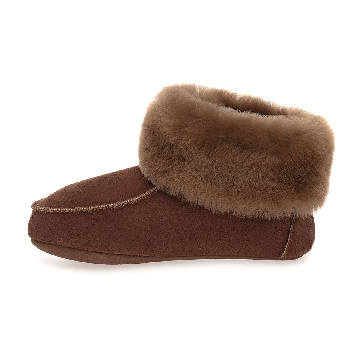 Aster Sheepskin Slippers - Espresso