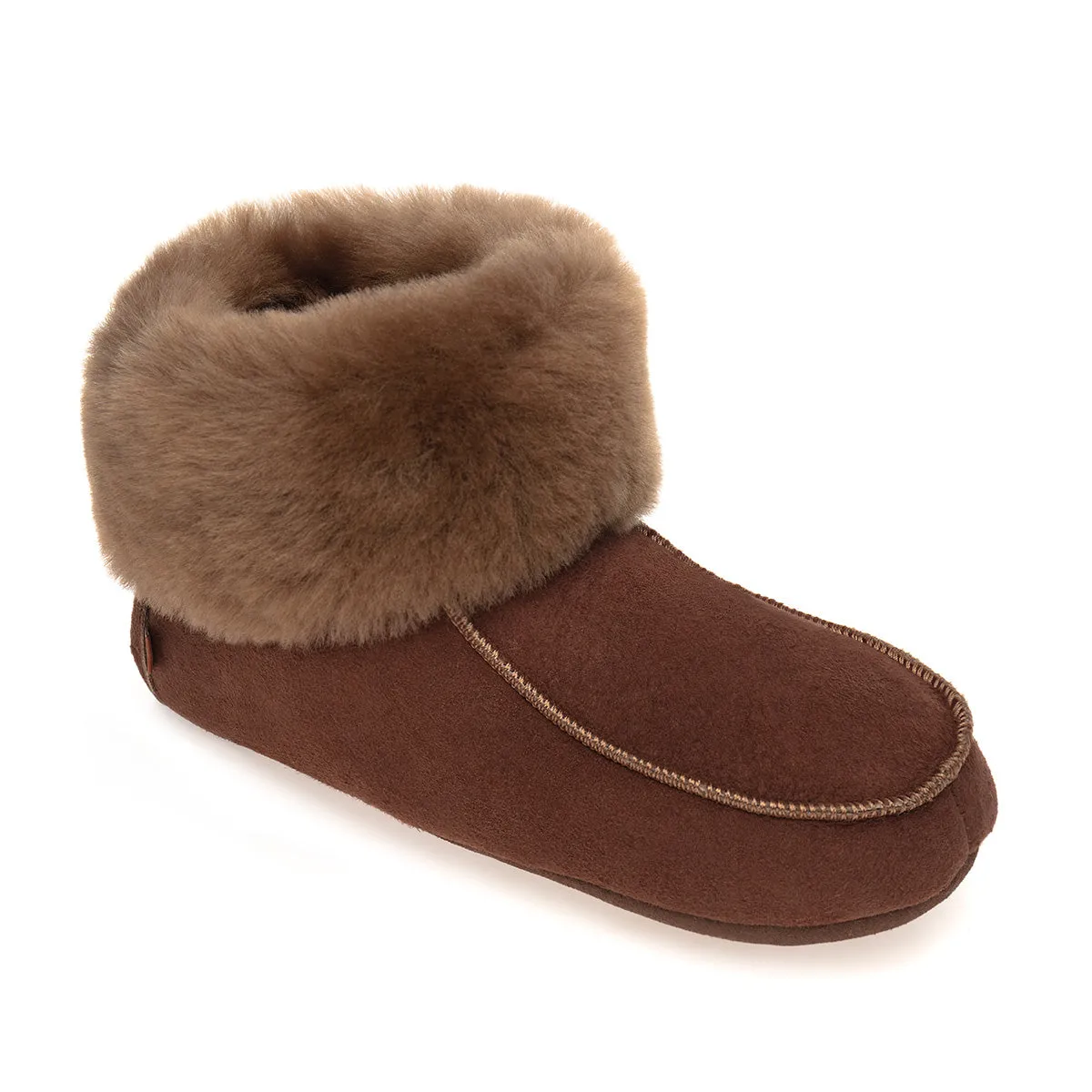 Aster Sheepskin Slippers - Espresso