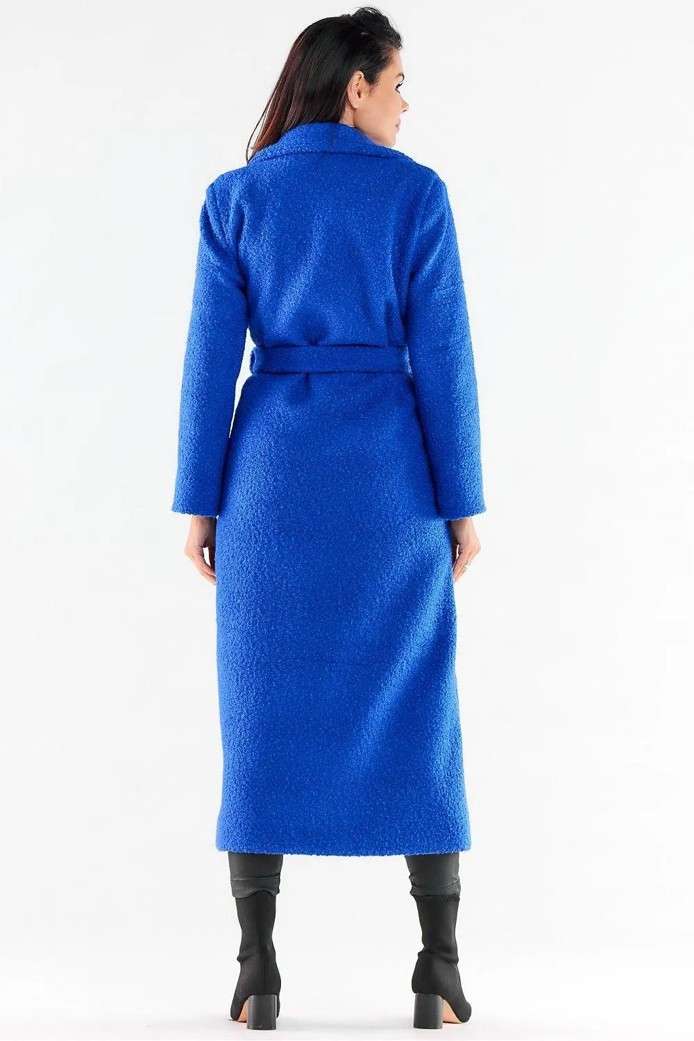 Awama pleasant, warm fabric maxi length coat