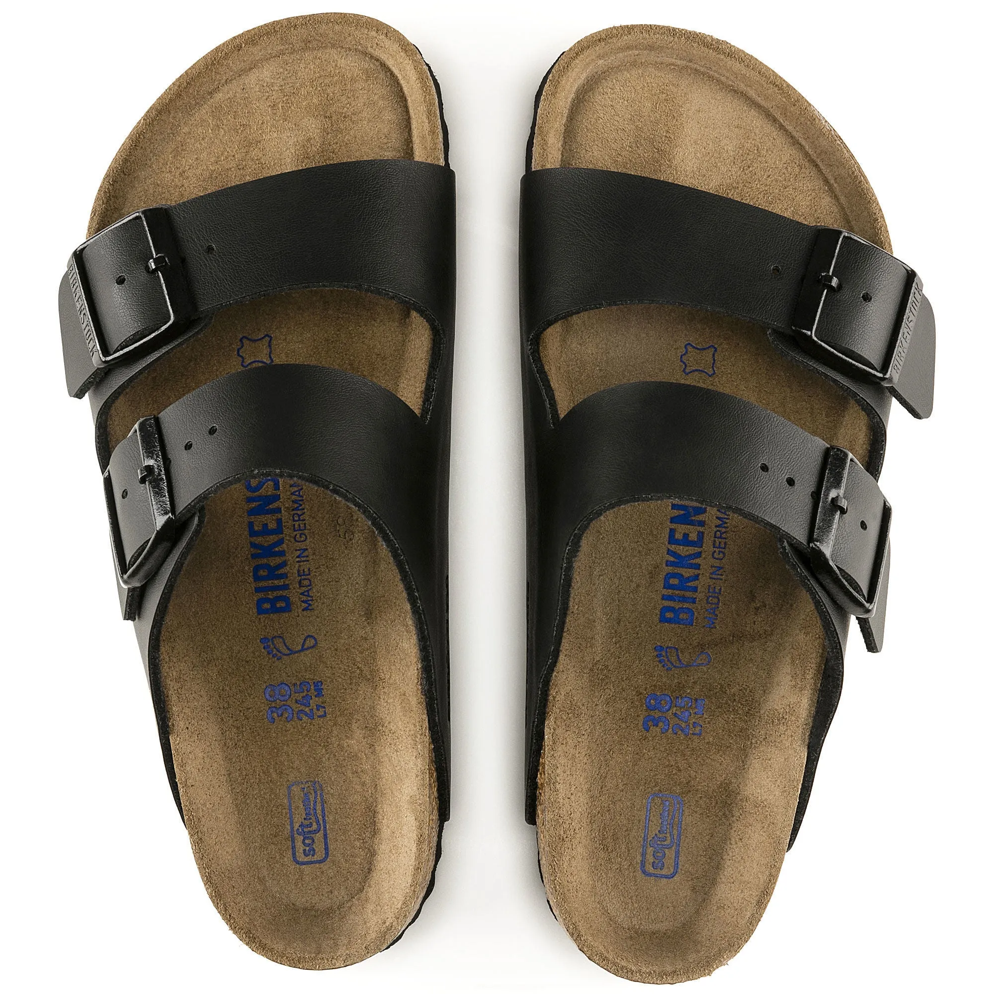 Birkenstock Arizona Birko Flor Black Soft R 551251