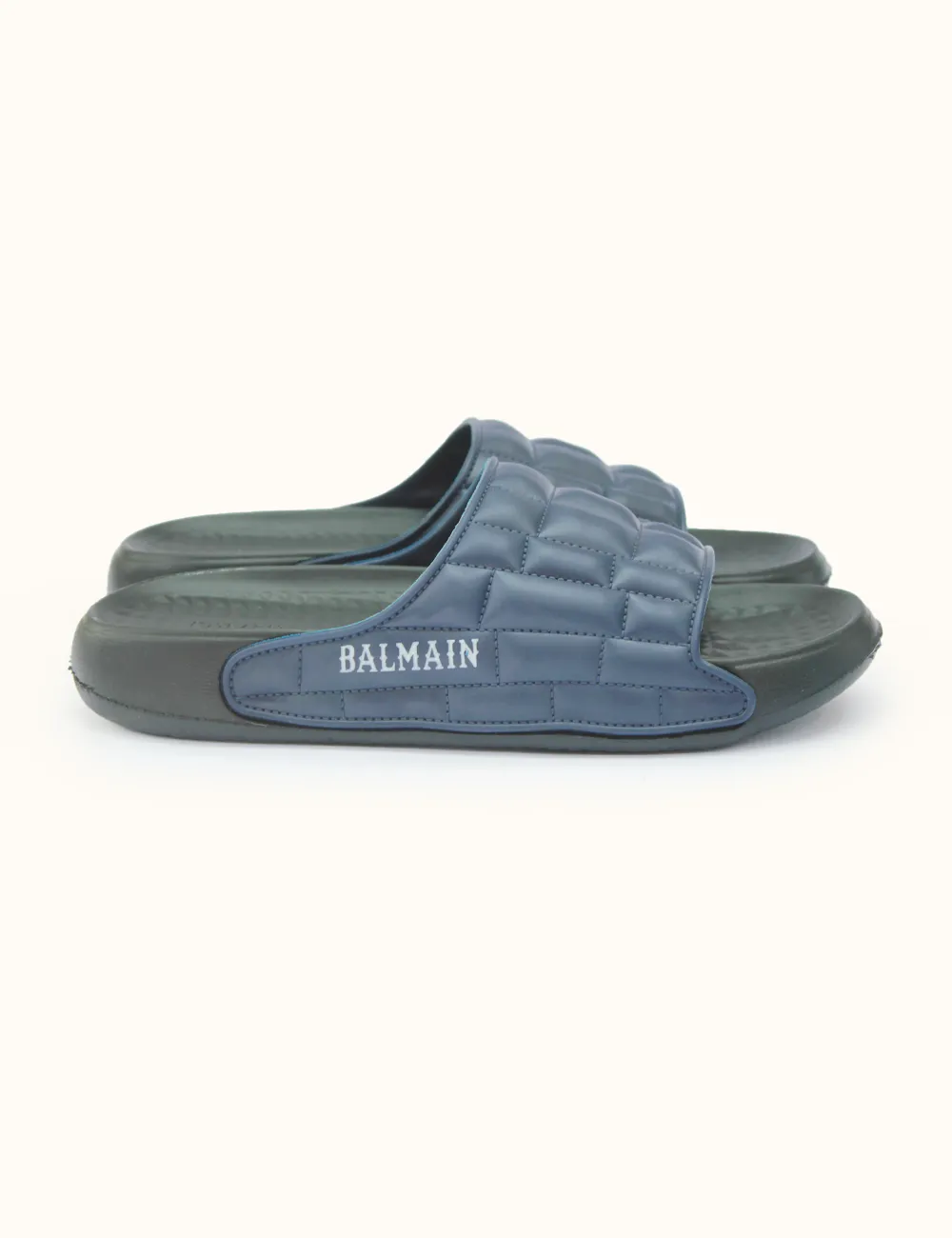 Black Blue | Balaman Soft Slippers for Kids