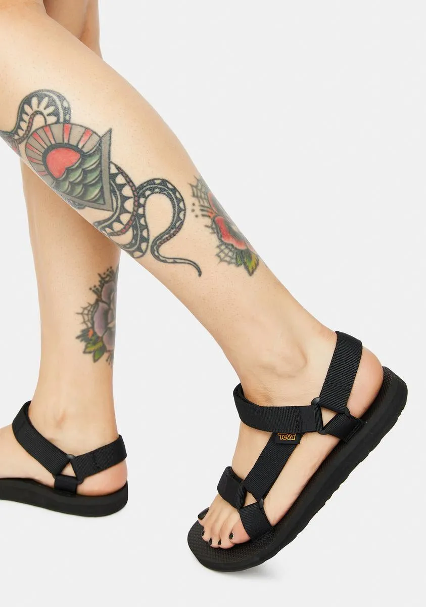 Black Original Universal Sandals