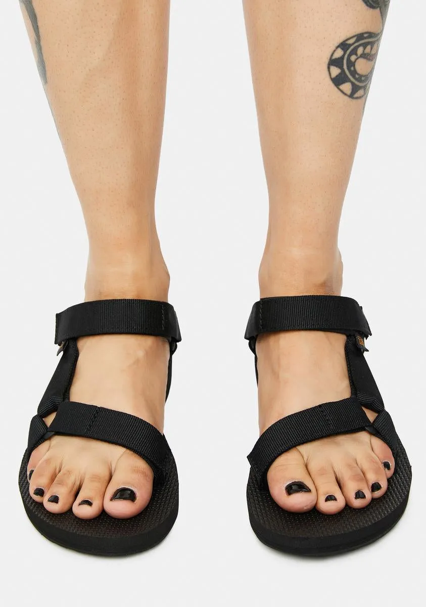 Black Original Universal Sandals