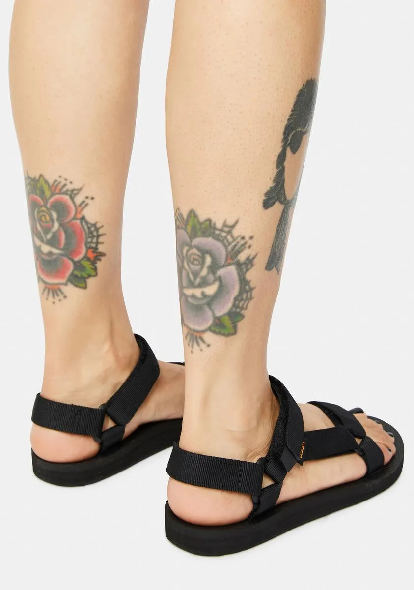 Black Original Universal Sandals