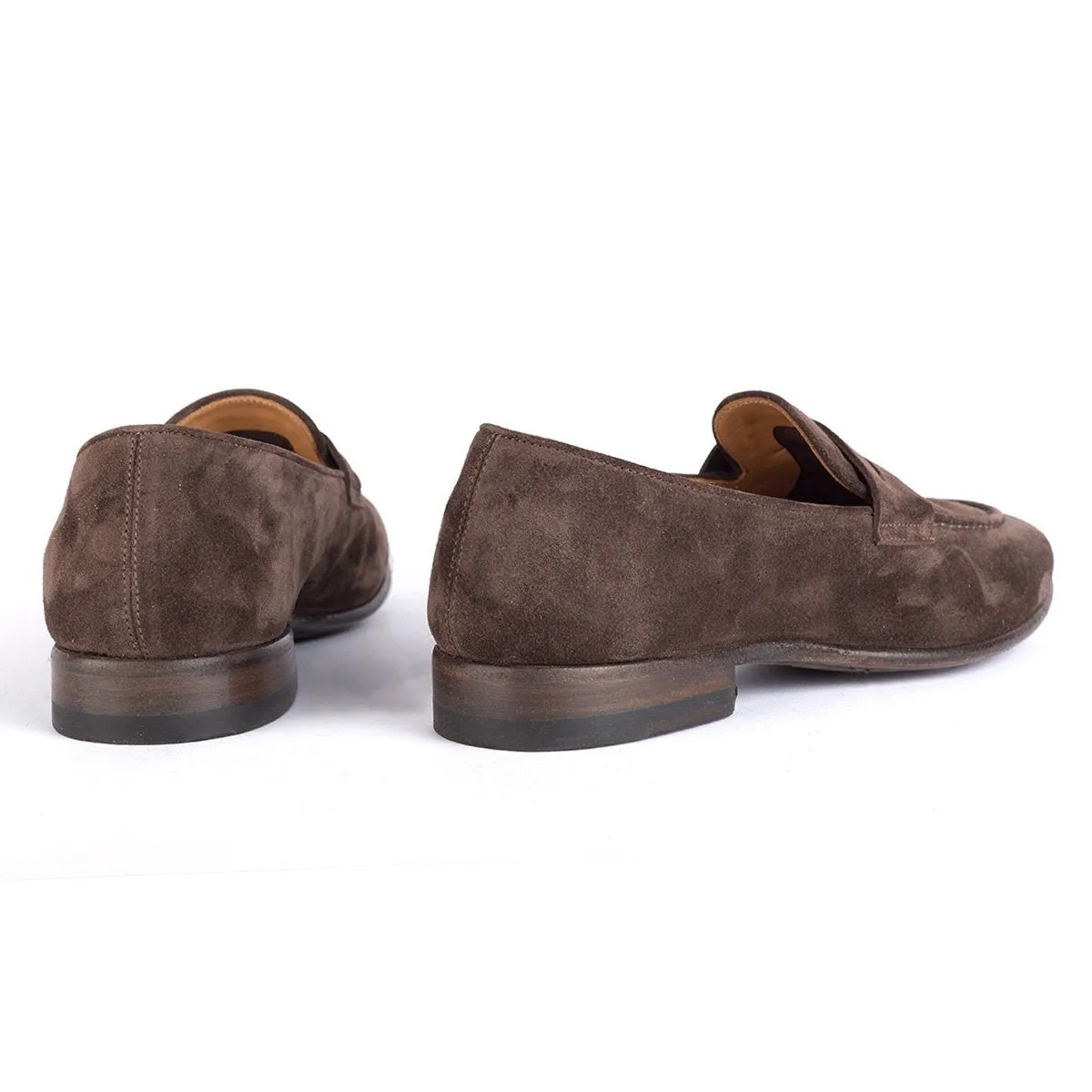 BRENDA 60038<br>Espresso brown loafers