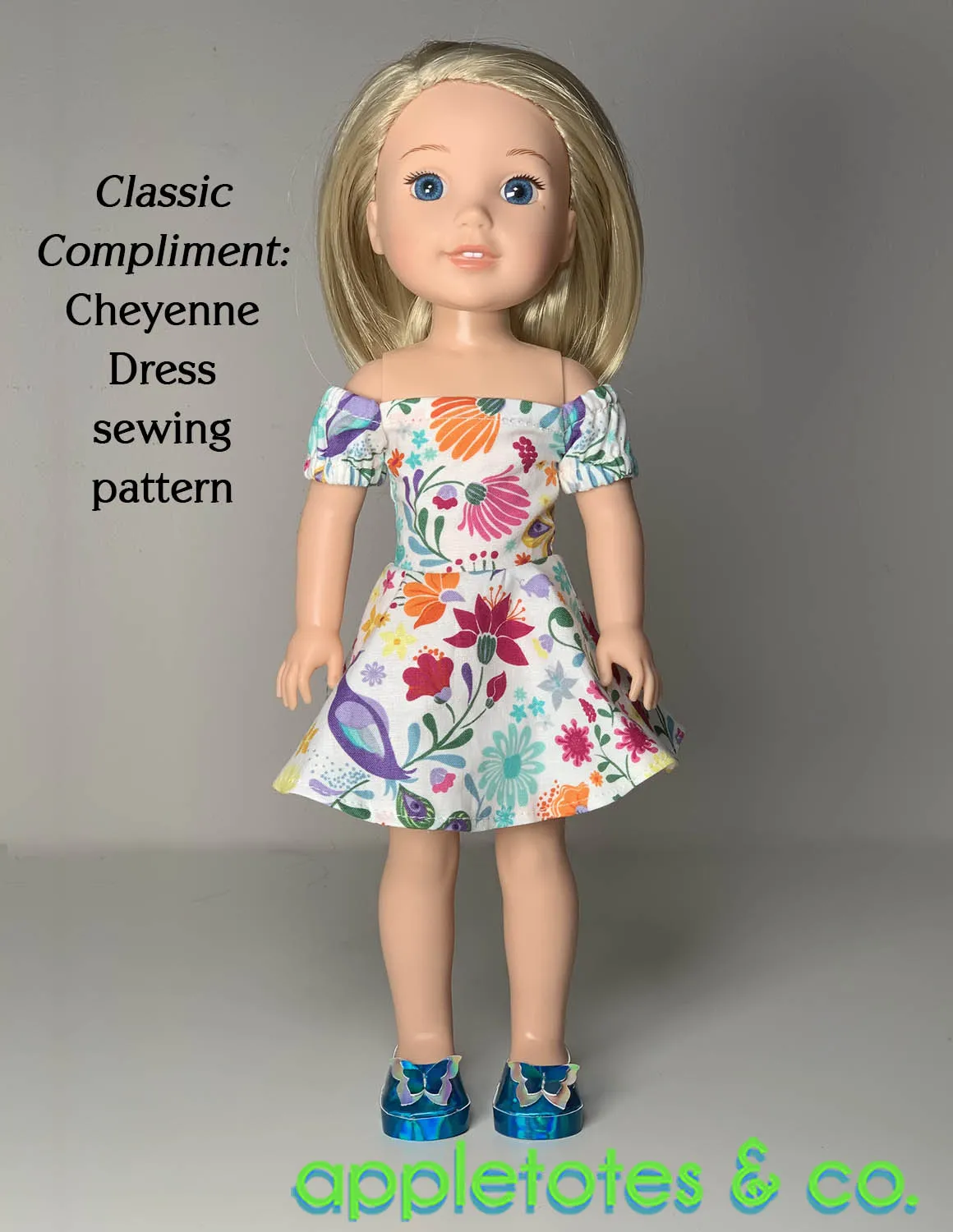 Butterfly Flats 14 Inch Doll Sewing Pattern