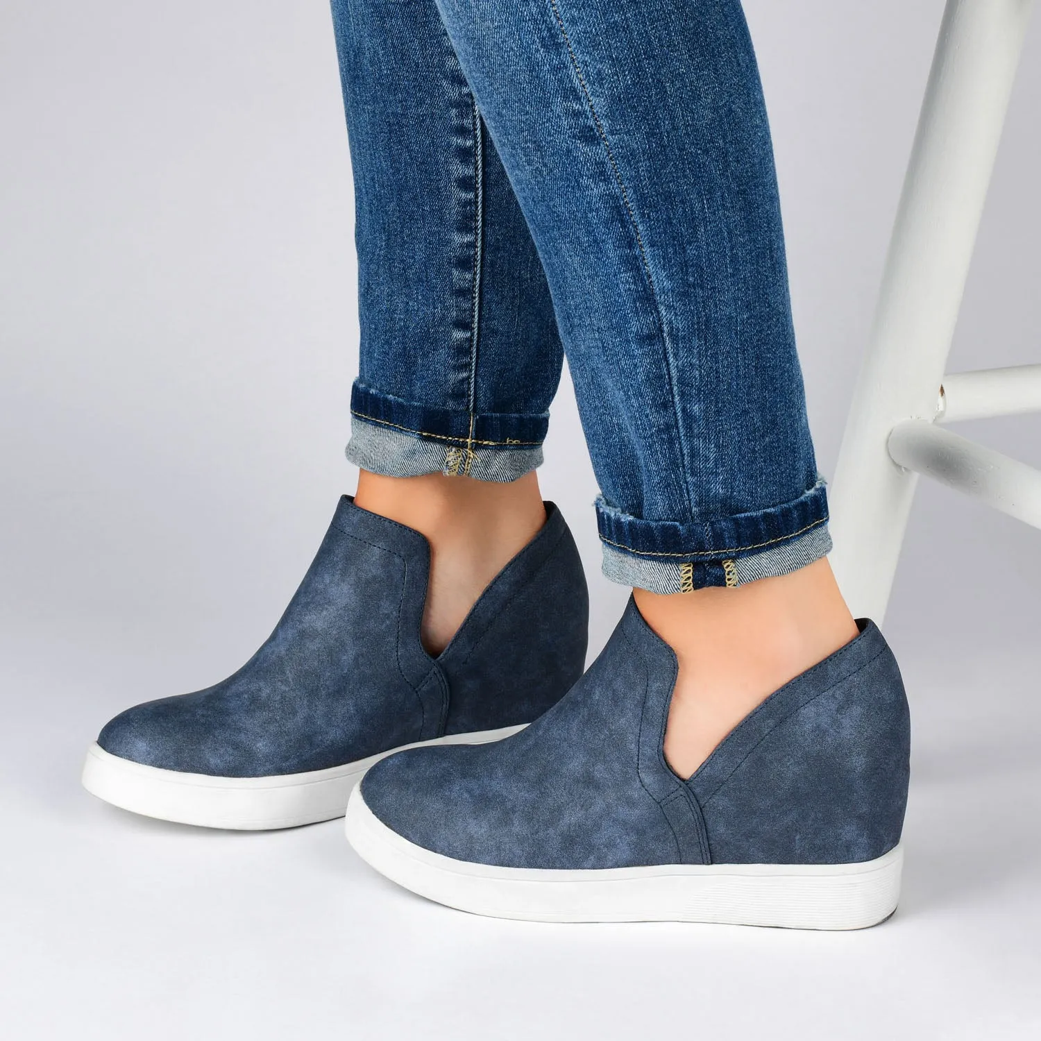 CARDI WEDGE SNEAKERS IN WIDE