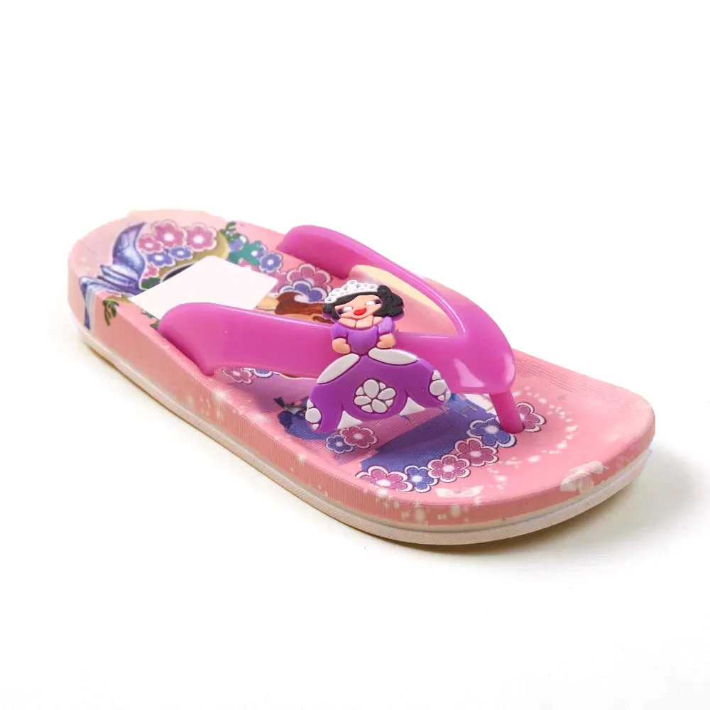 Character Slippers For Girls - Pink