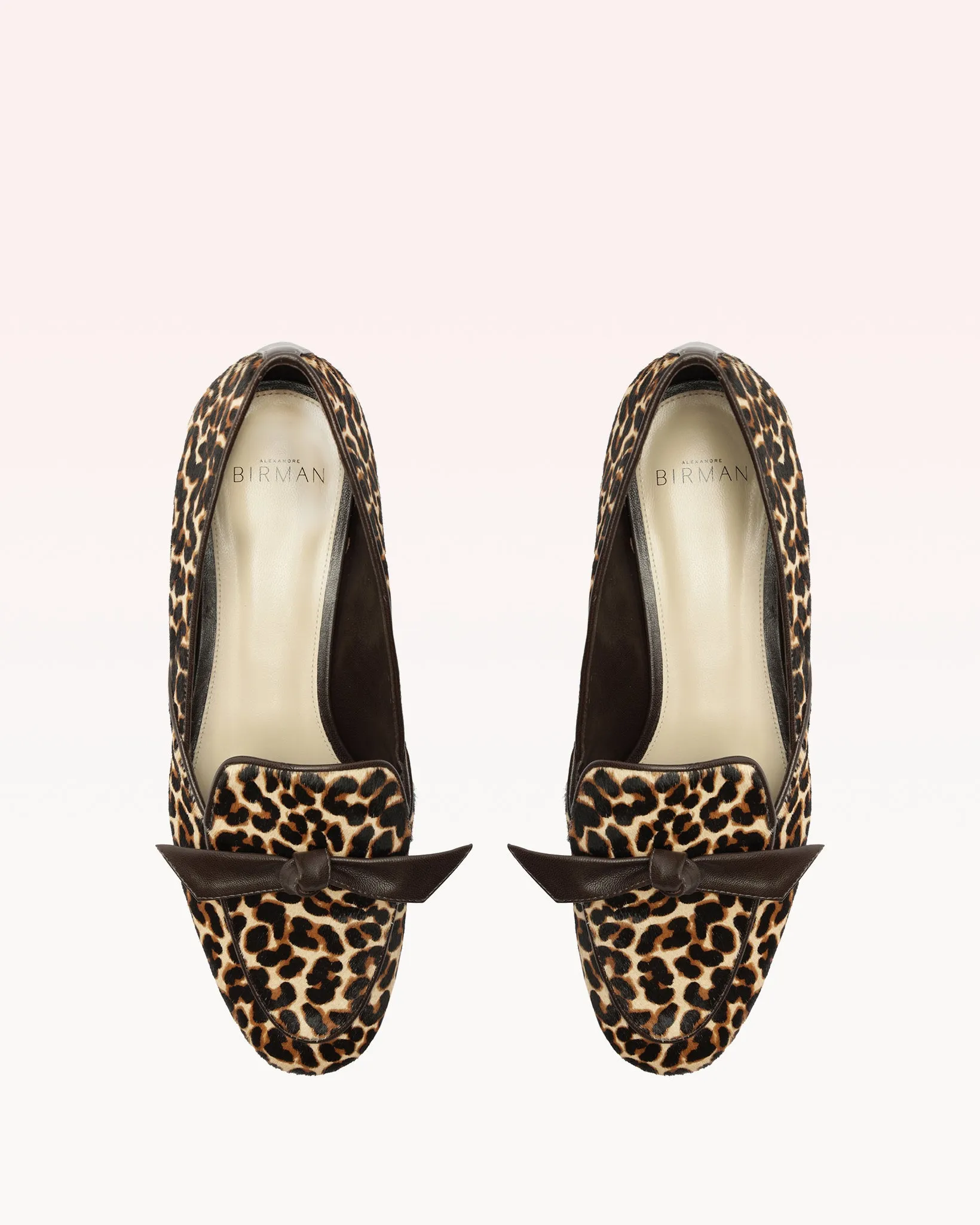 Clarita Belgian Loafer Leopard