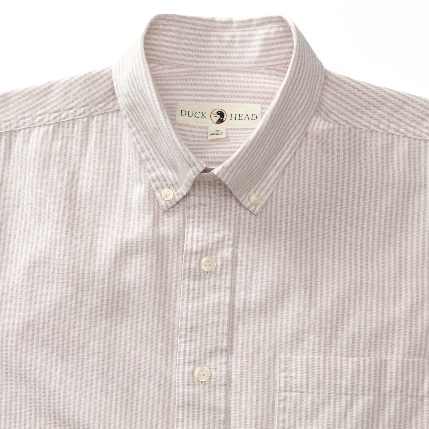 Collins Stripe Cotton Oxford Sport Shirt