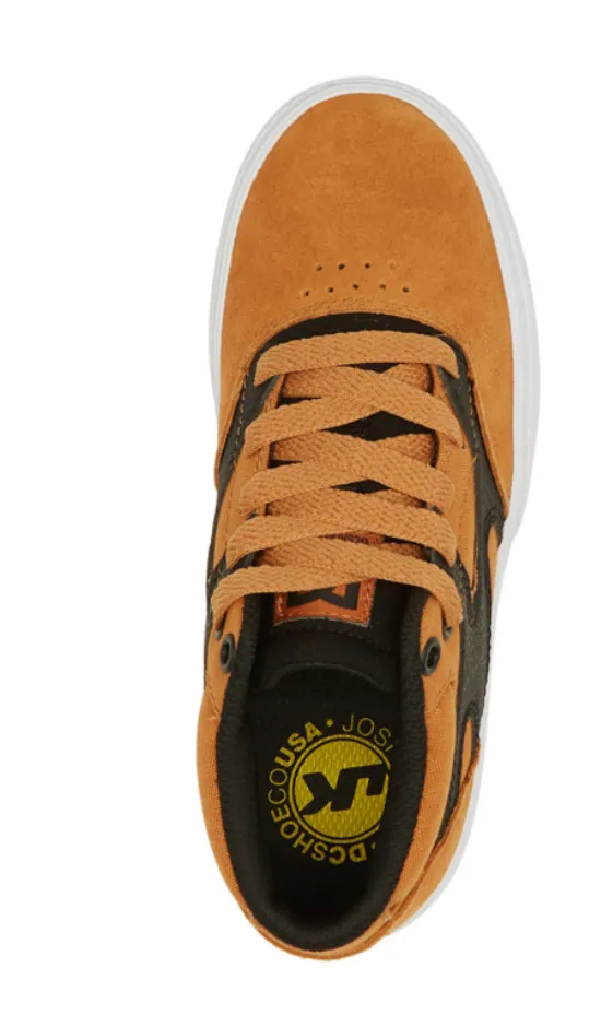 Dc Kalis Vulc - Mid-Top Leather Shoes For Boys