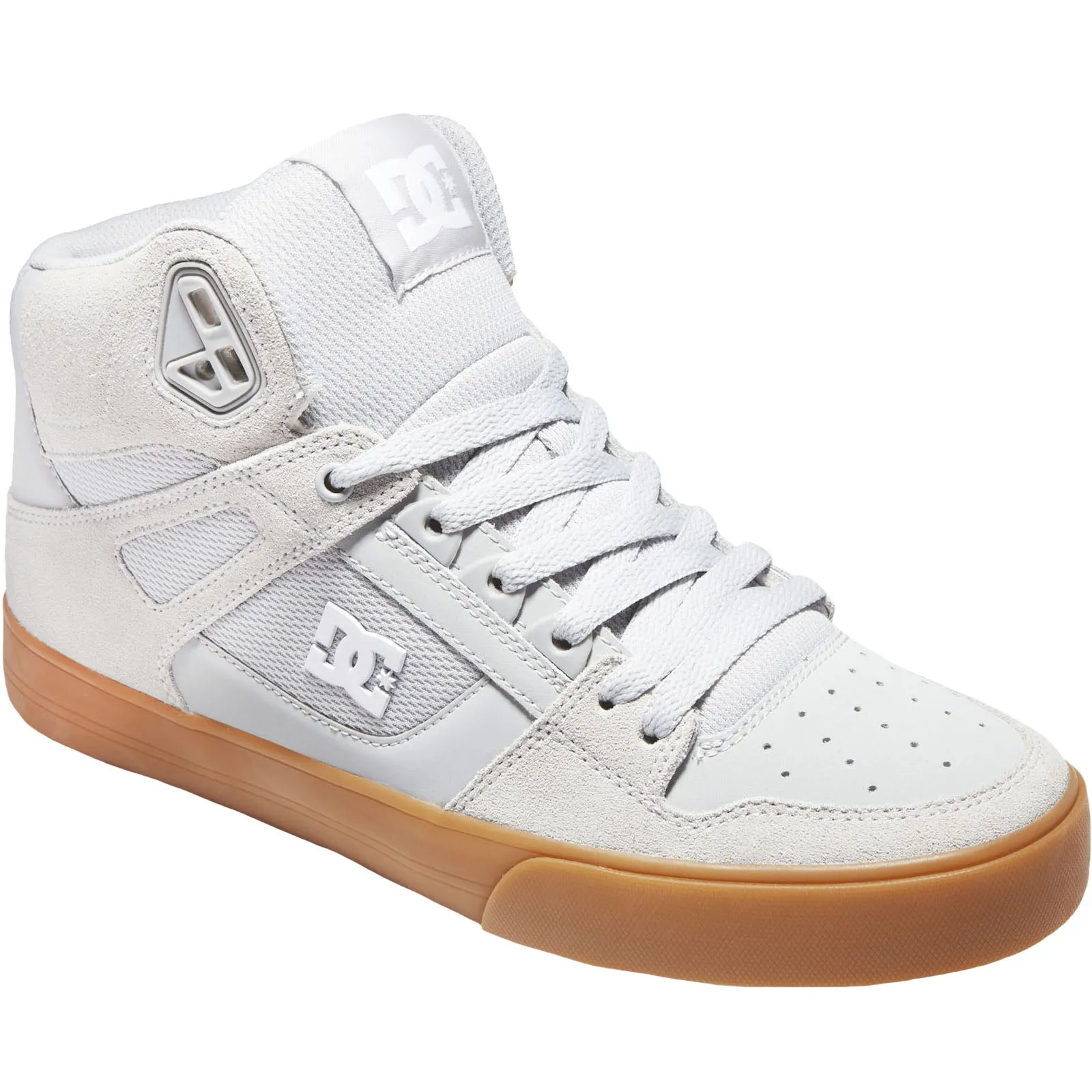 DC Shoes Mens Pure Trainers - Grey