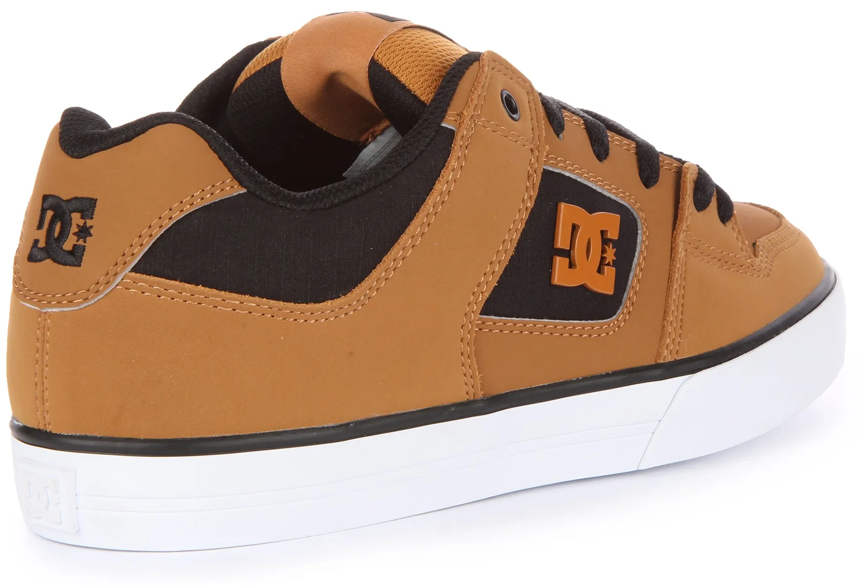 Dc Shoes Pure In Brown Black For Men