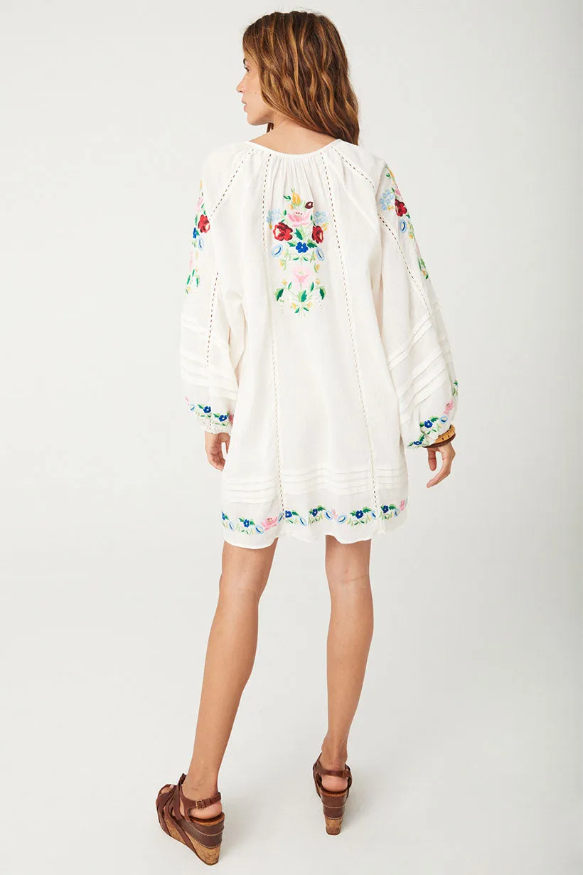 Florapaloosa Embroidered Tunic Dress