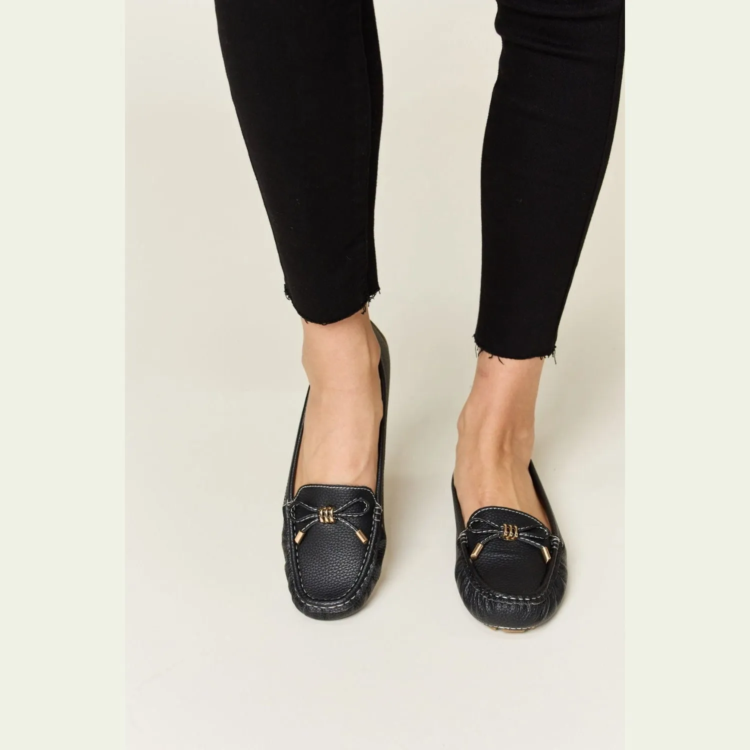 Forever Link Slip On Bow Flats Loafers