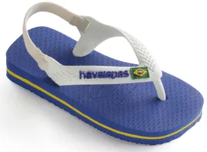 Havaianas Brasil Logo In Blue White