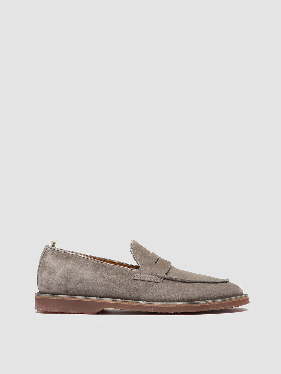 KENT 008 - Taupe Suede Loafers