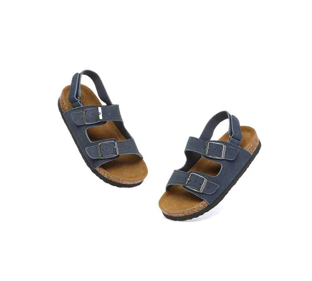 Kids Adjustable Straps Hook and Loop Slingback Summer Sandals