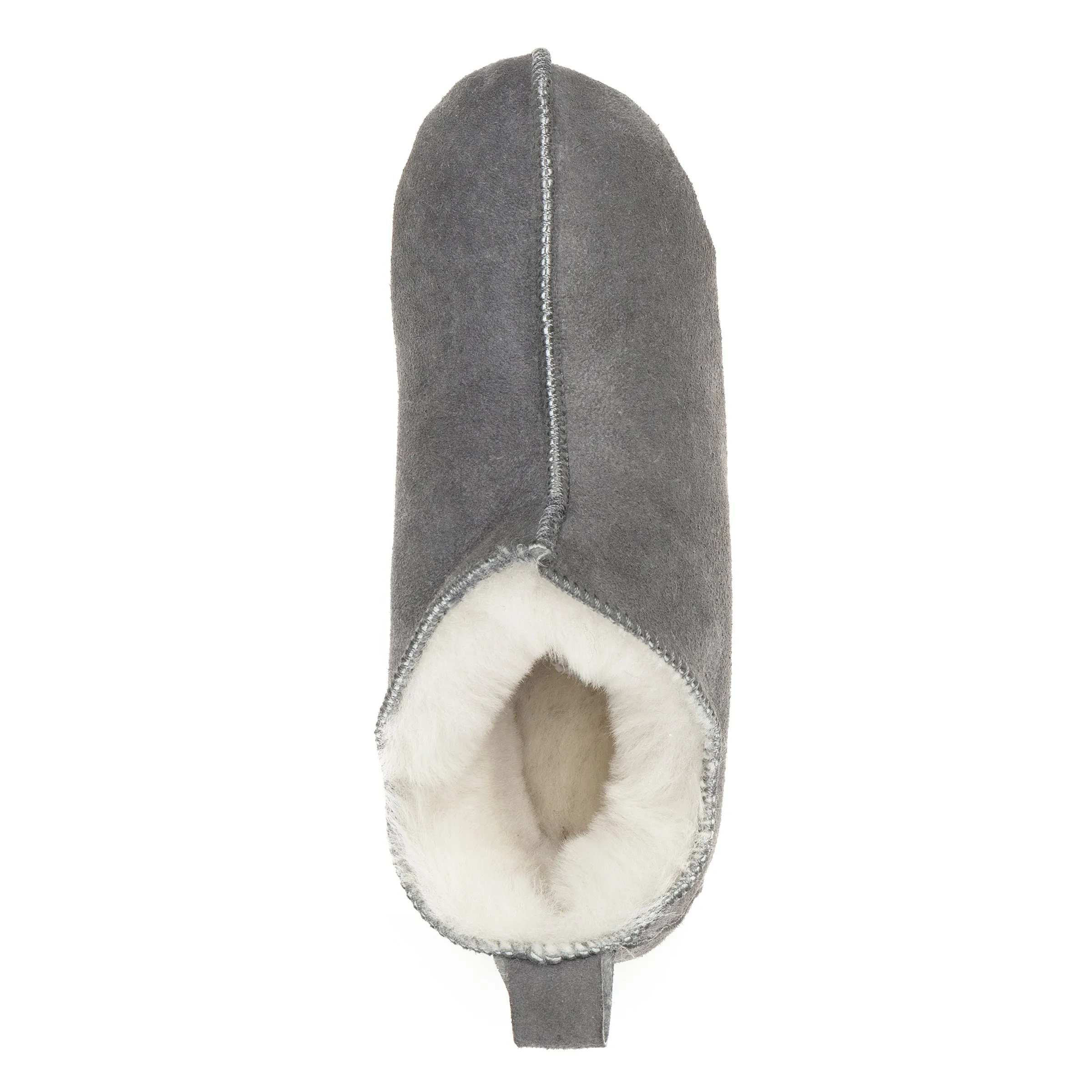 Kids Berit Sheepskin Slippers - Grey