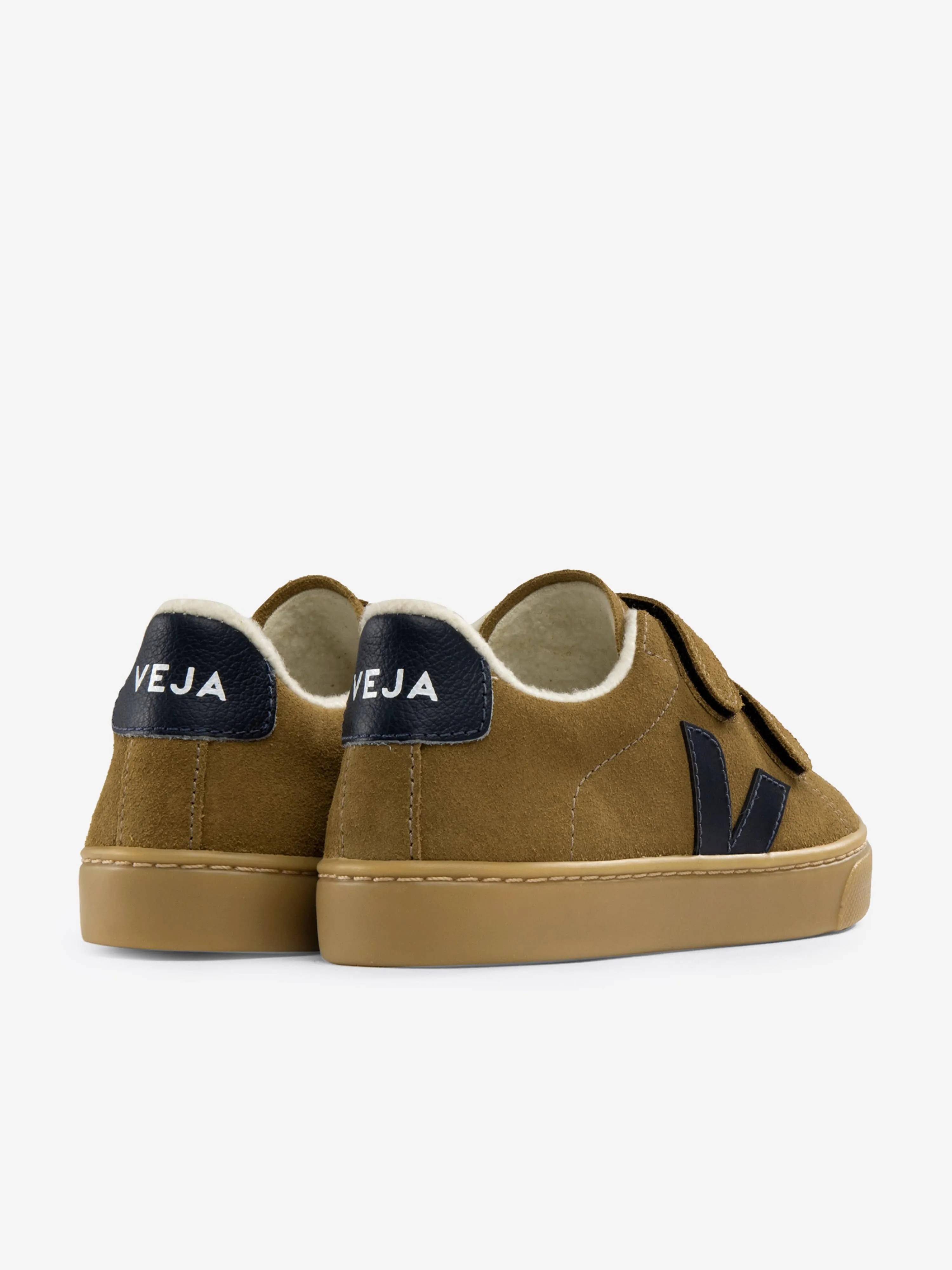 Kids Suede Esplar Trainers in Brown