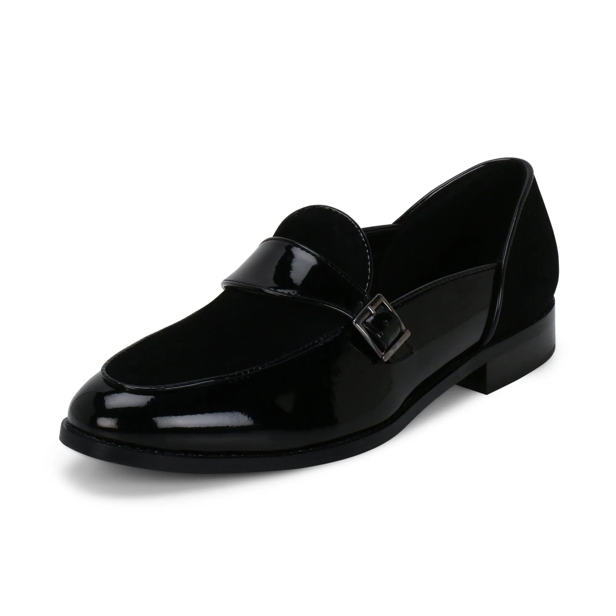 Kingston Black Single Monk Loafer