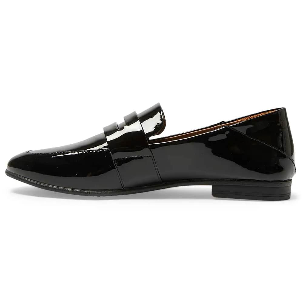 Lazaro Loafer in Black Patent