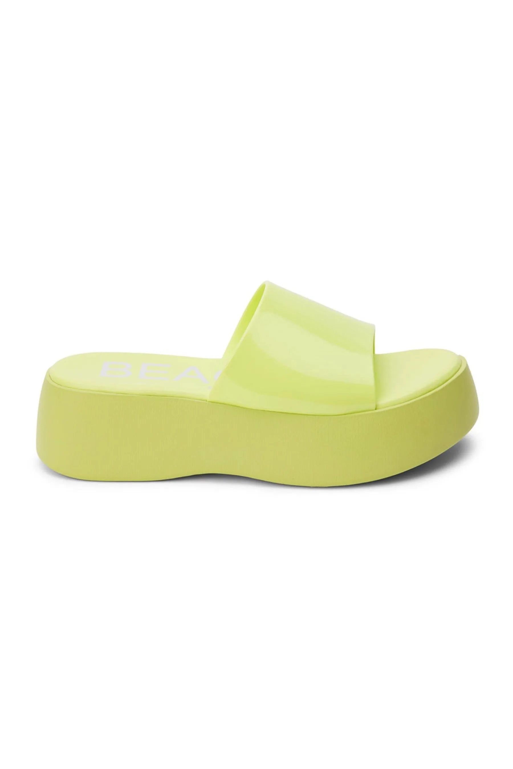 Lime Solar Sandal