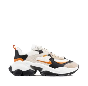 Linny Black Orange Chunky Sneakers