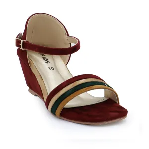 Maroon Casual Sandal G30327