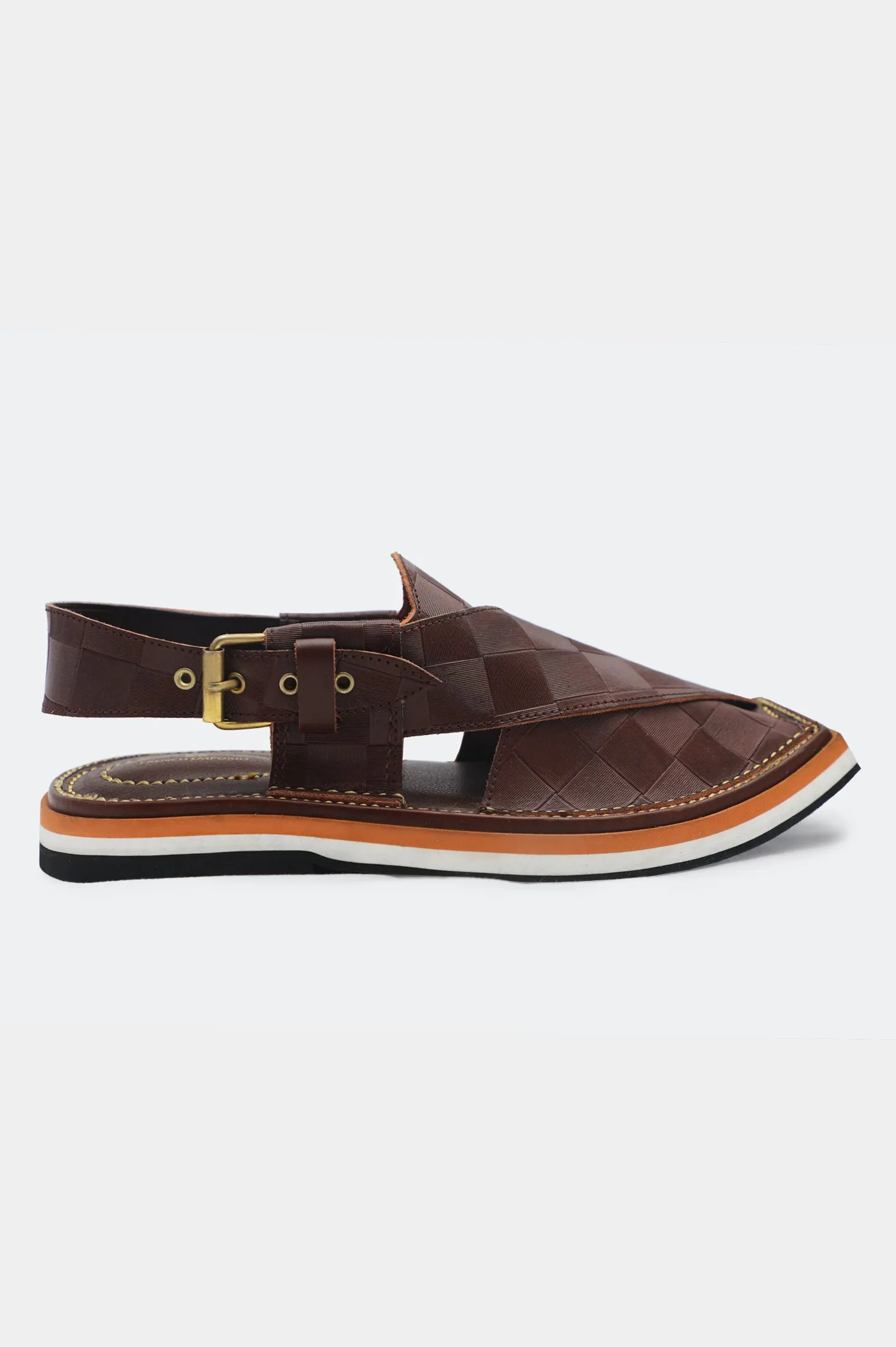 Men Brown Coffee Sandals