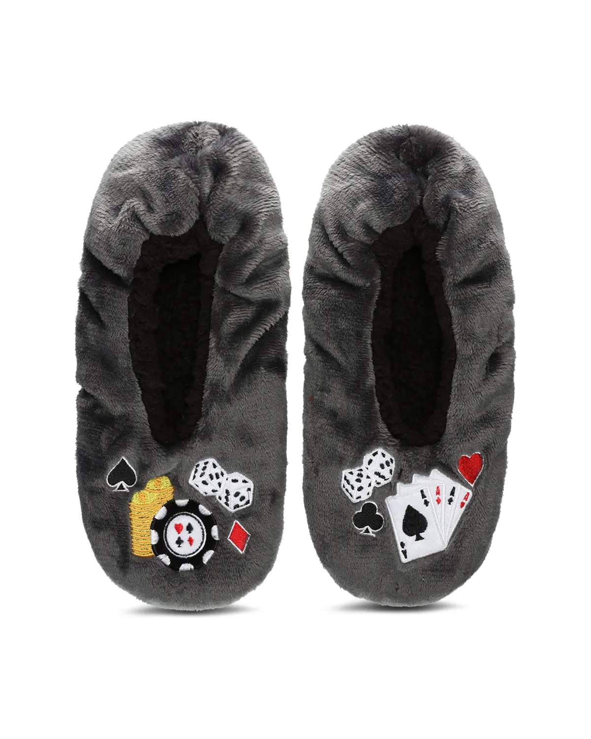 Men's Casino Sherpa Lined Slippers