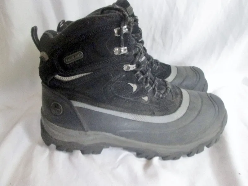 Mens KHOMBU FLUME Waterproof Duck Hiking Field Boots BLACK 11 Leather