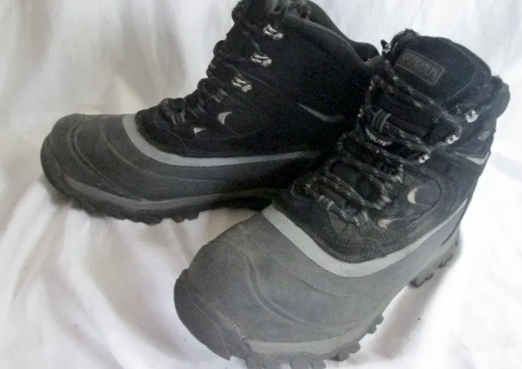 Mens KHOMBU FLUME Waterproof Duck Hiking Field Boots BLACK 11 Leather