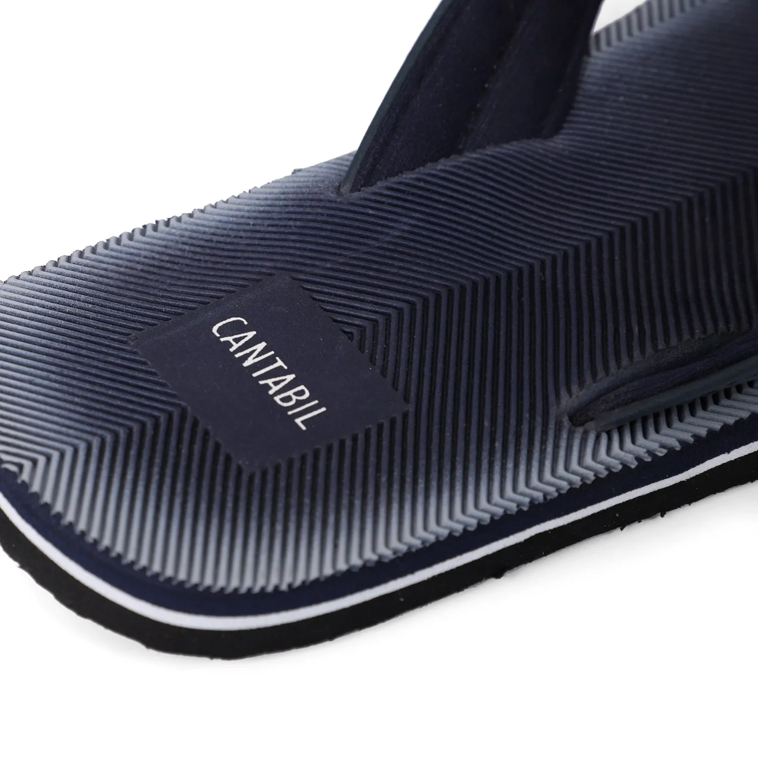 Men's Navy Slippers