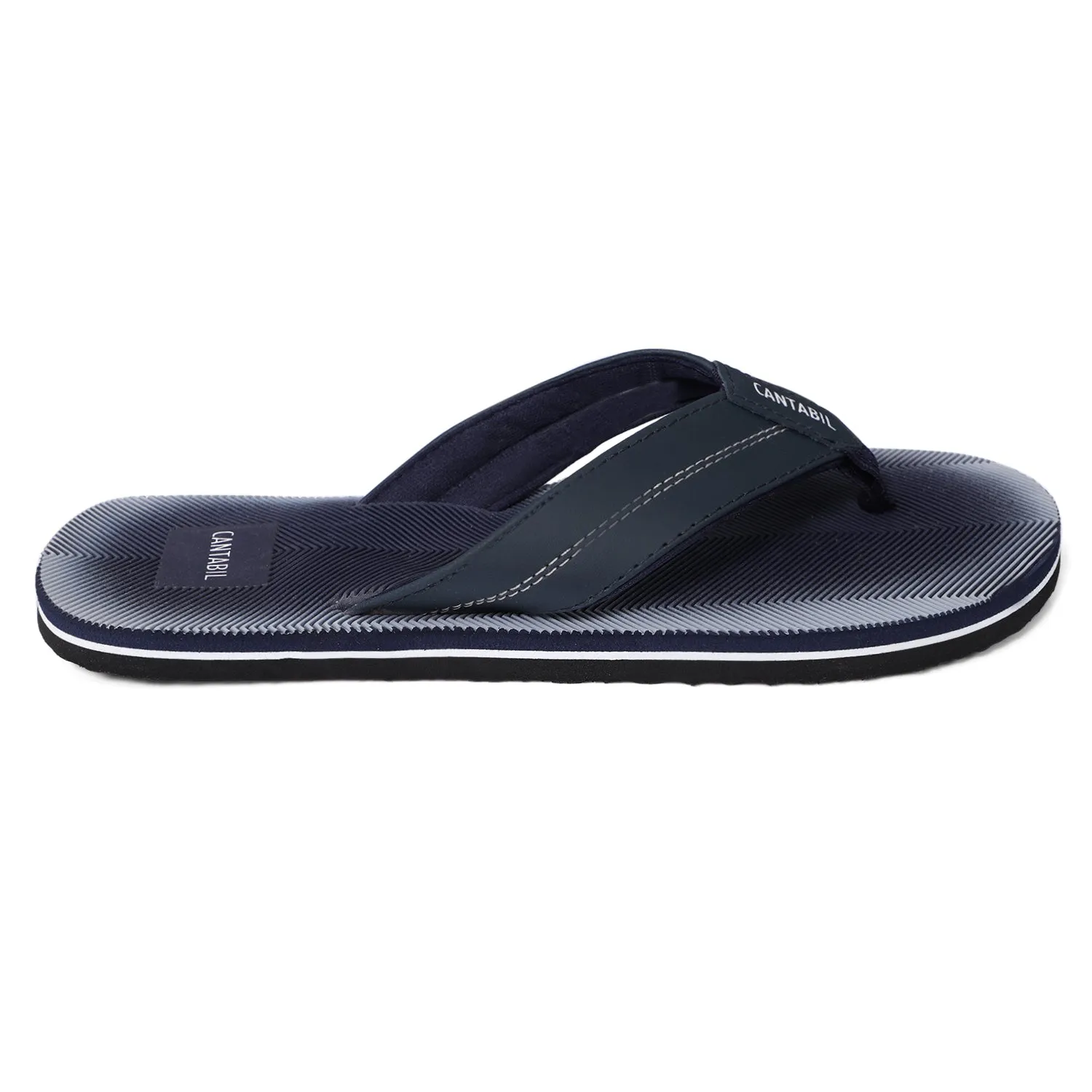 Men's Navy Slippers