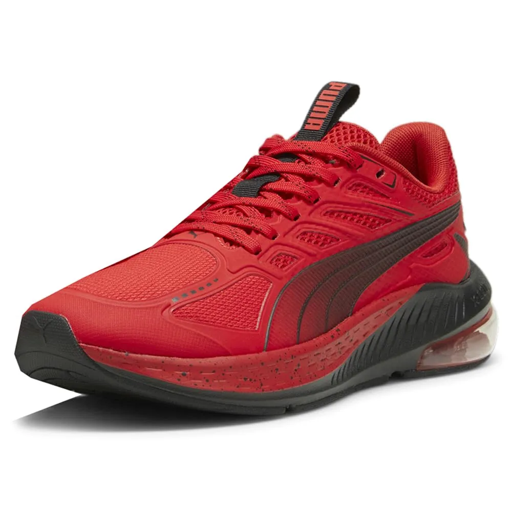 Mens Shoes PUMA X-CELL LIGHTSPEED Athletic Sneakers 309972-04 RED / PUMA BLACK