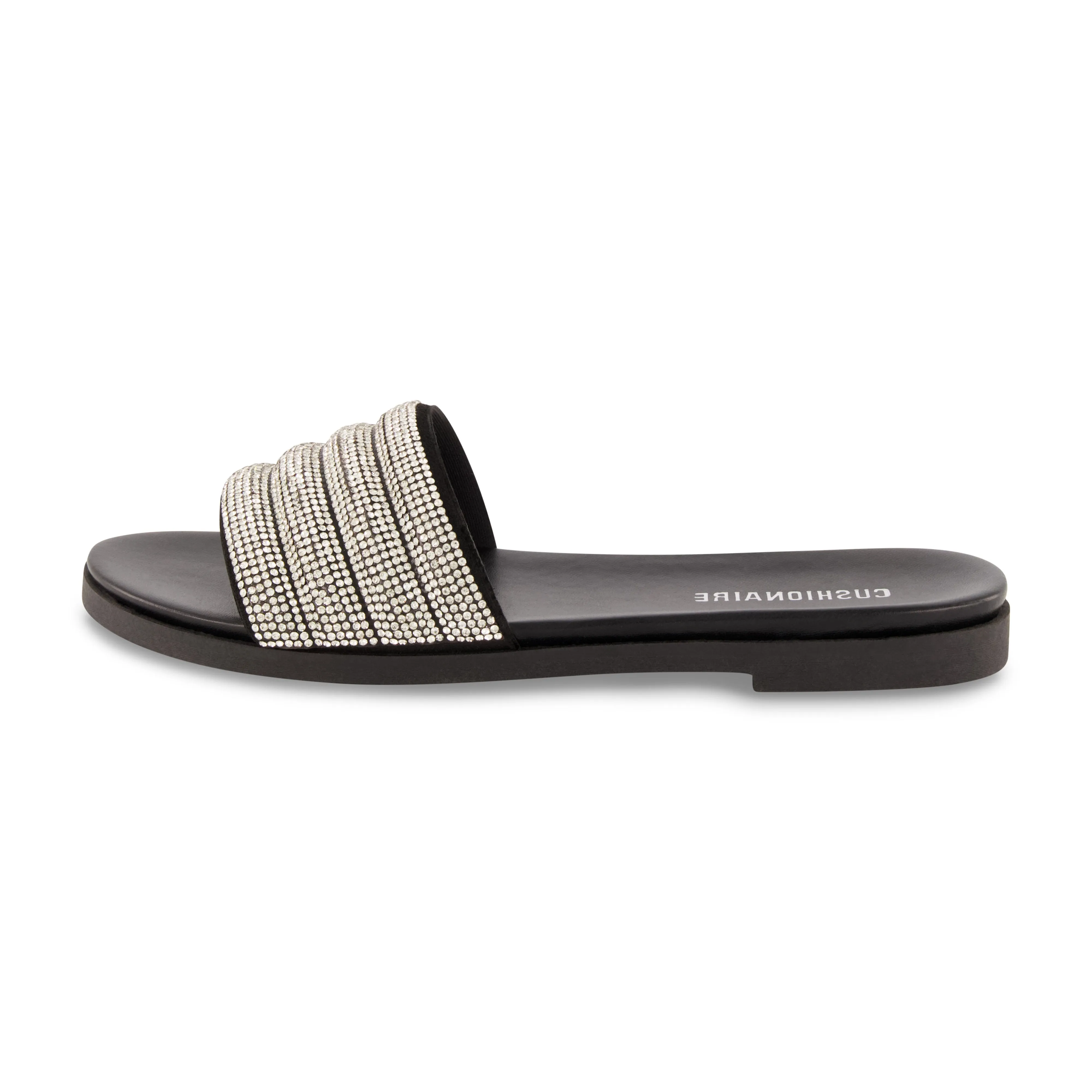 Millie Rhinestone Slide Sandal