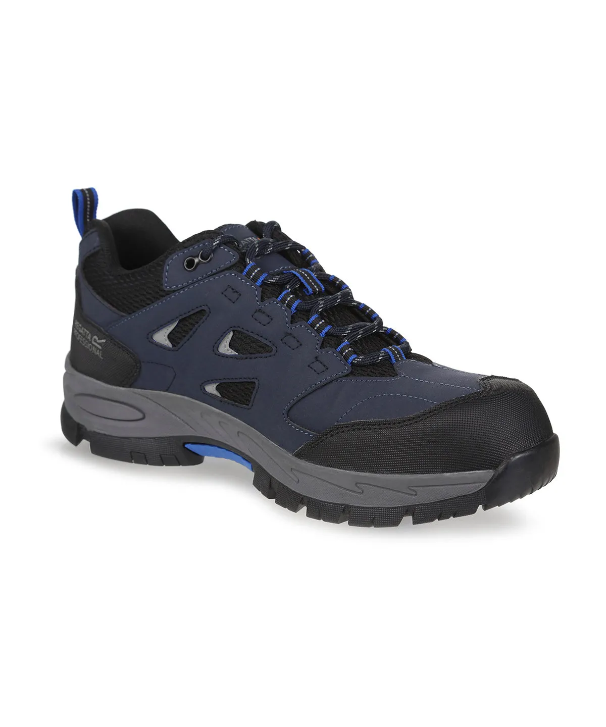 Mudstone S1P safety trainers | Navy/Oxford Blue