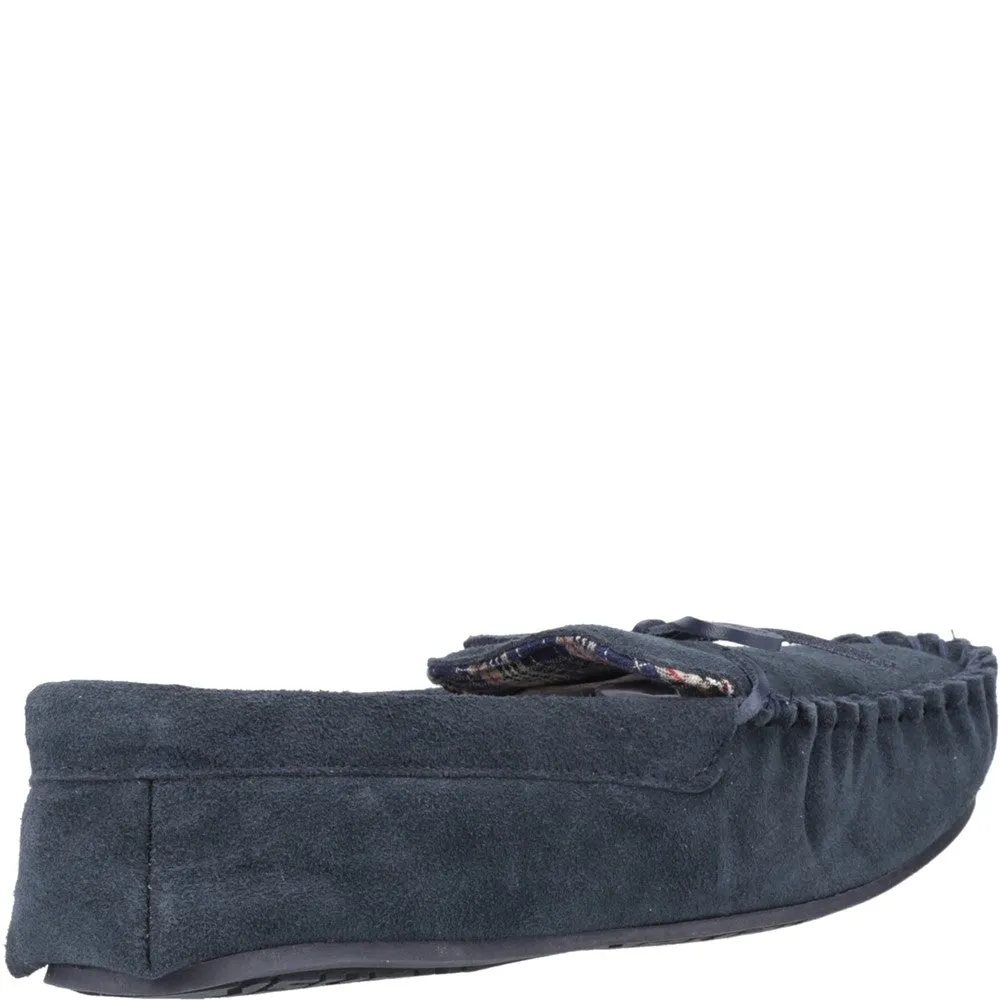 Navy Clyde Slippers