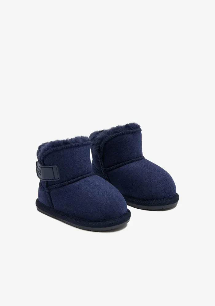 Navy respectful australian toddler boot