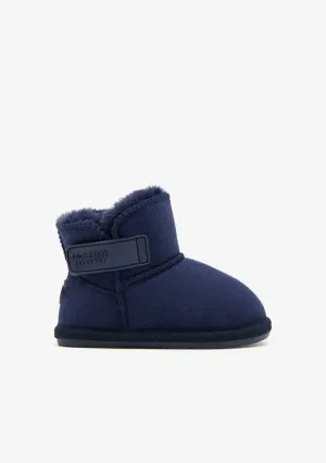 Navy respectful australian toddler boot