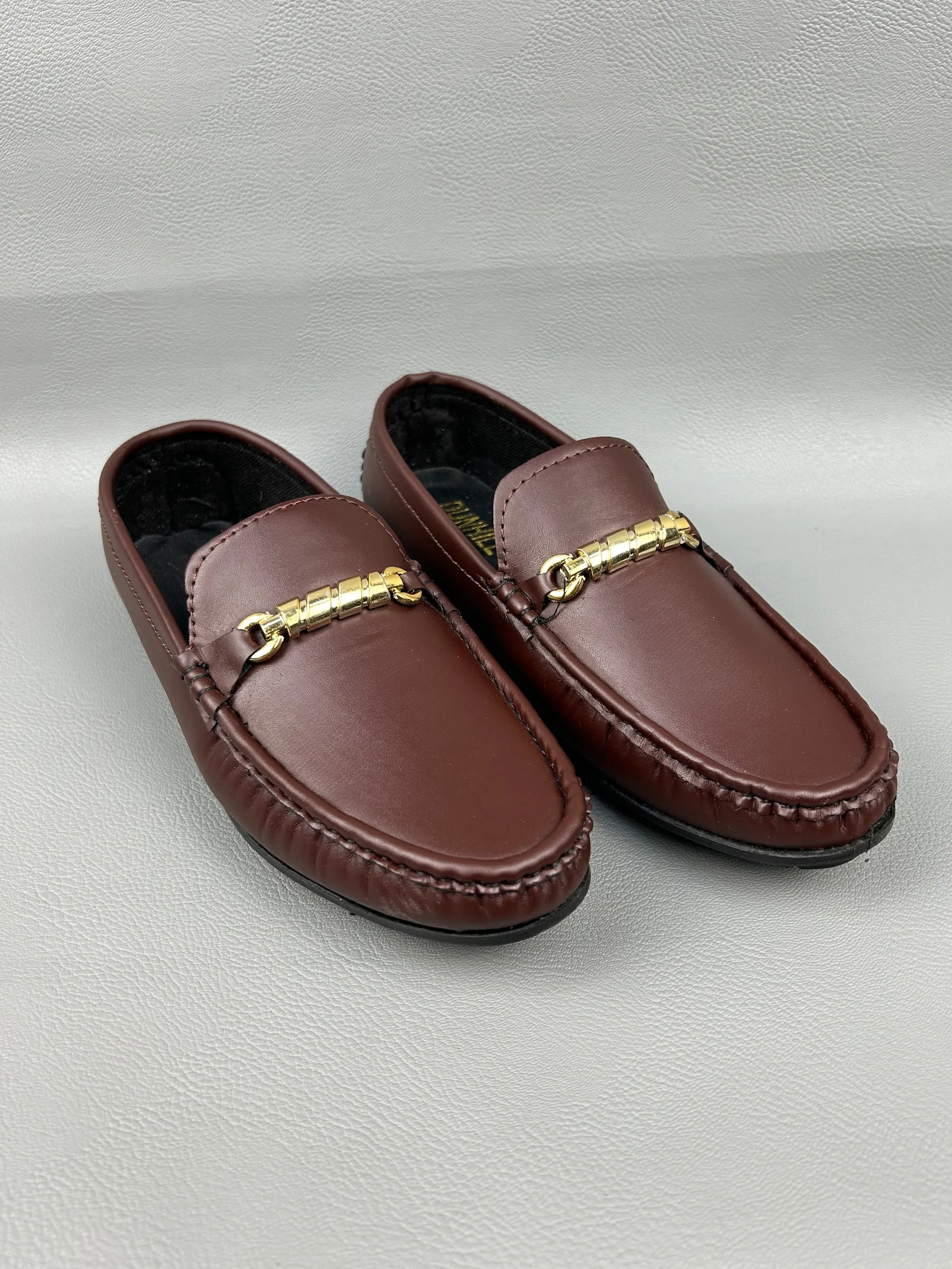 Otter Brown Loafers for Men BS ML46