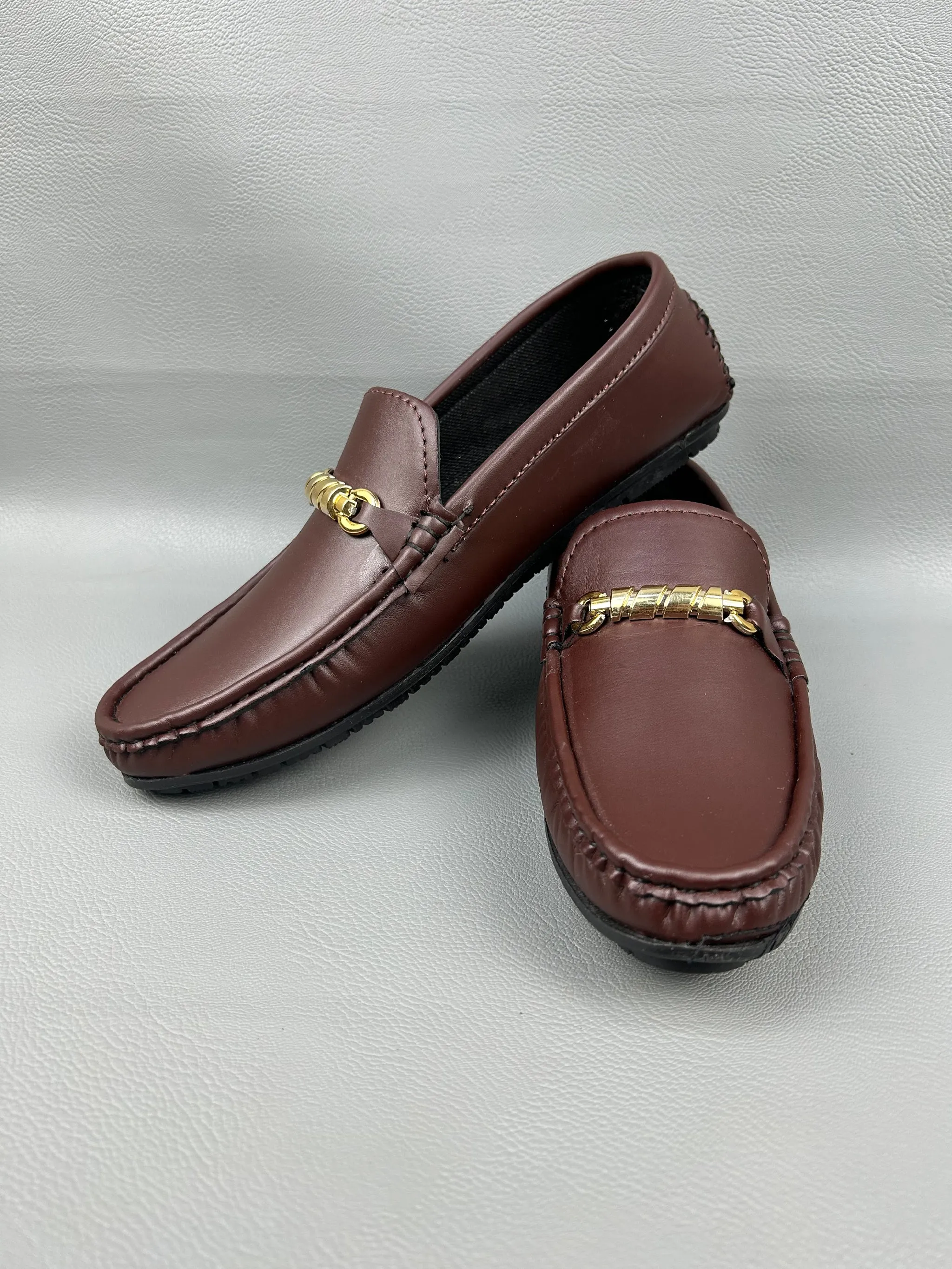 Otter Brown Loafers for Men BS ML46