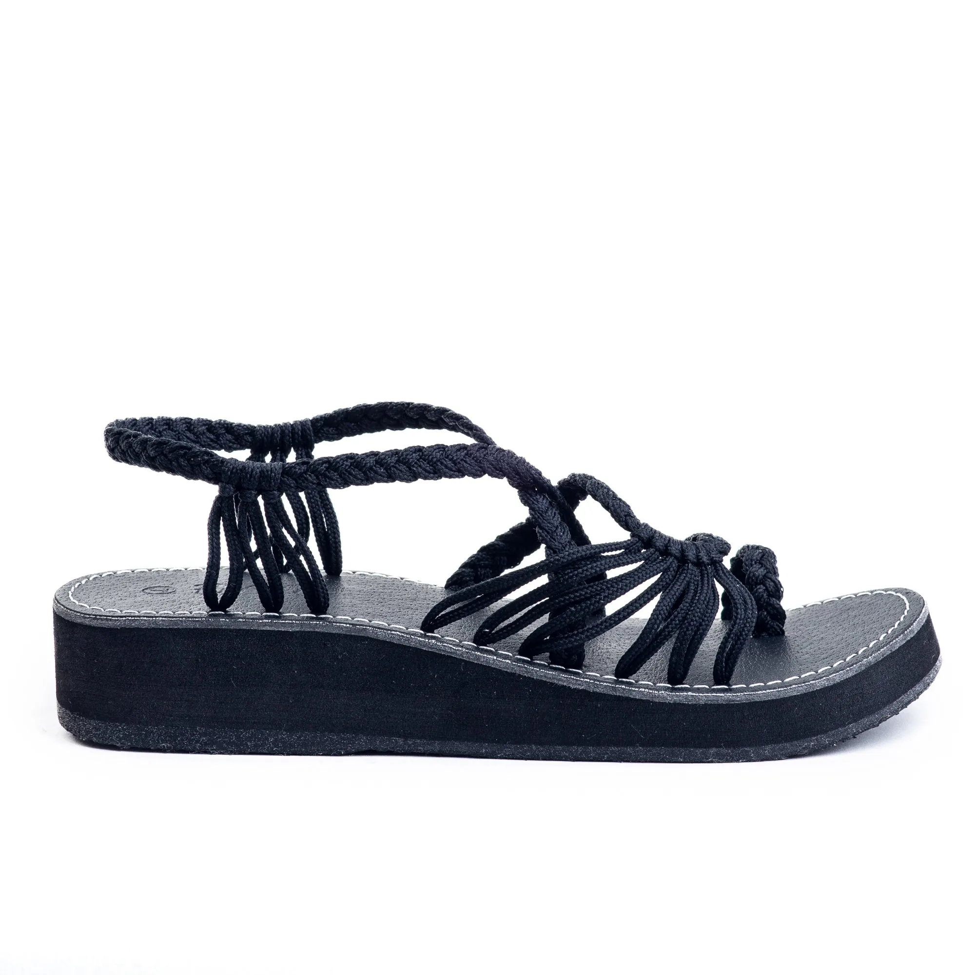 Plaka Platform Sandals for Women | Classic Black