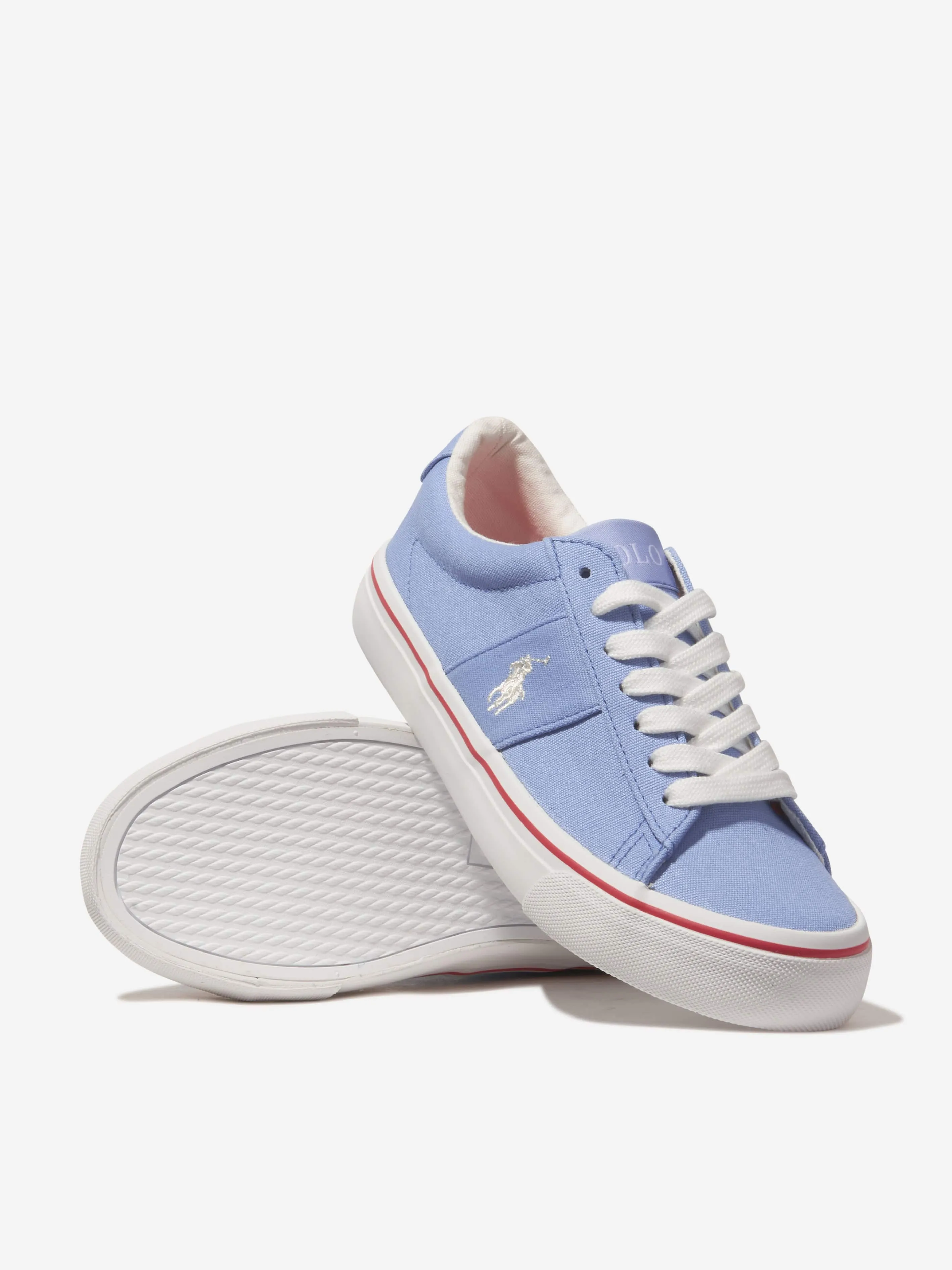 Ralph Lauren Boys Sayer Trainers in Blue