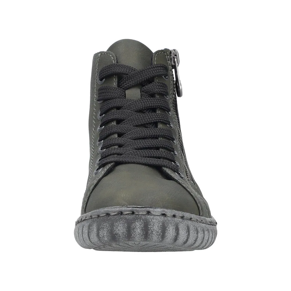 Rieker N0921-54 Montenegro Forest High-Top Trainer Boots